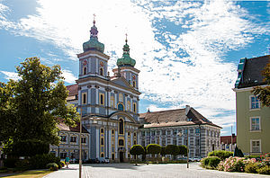 Die Basilika in Waldsassen.