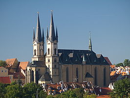 Die Nikolauskirche in Cheb.